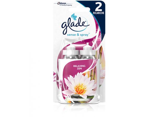 deod.glade sense&sp.refill zen 2x18ml